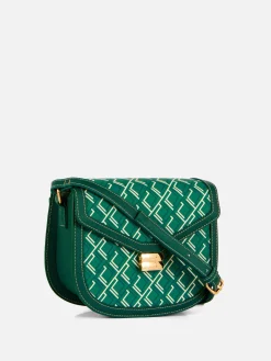 Satteltasche Mit Monogramm Und Grafik