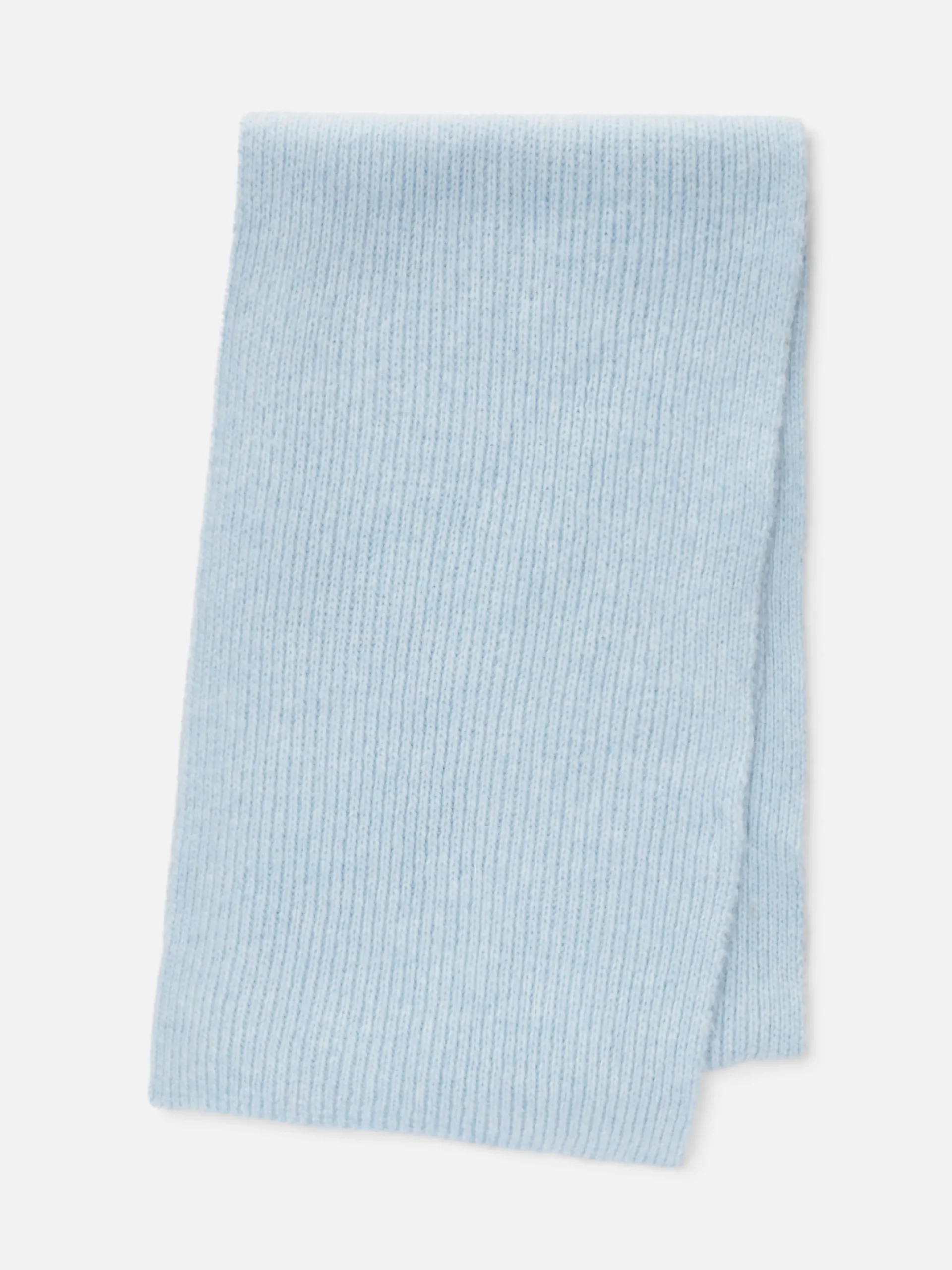 Schal Aus Rippstrick