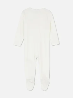 Schlafanzug Aus Velours Mit Schafmotiv