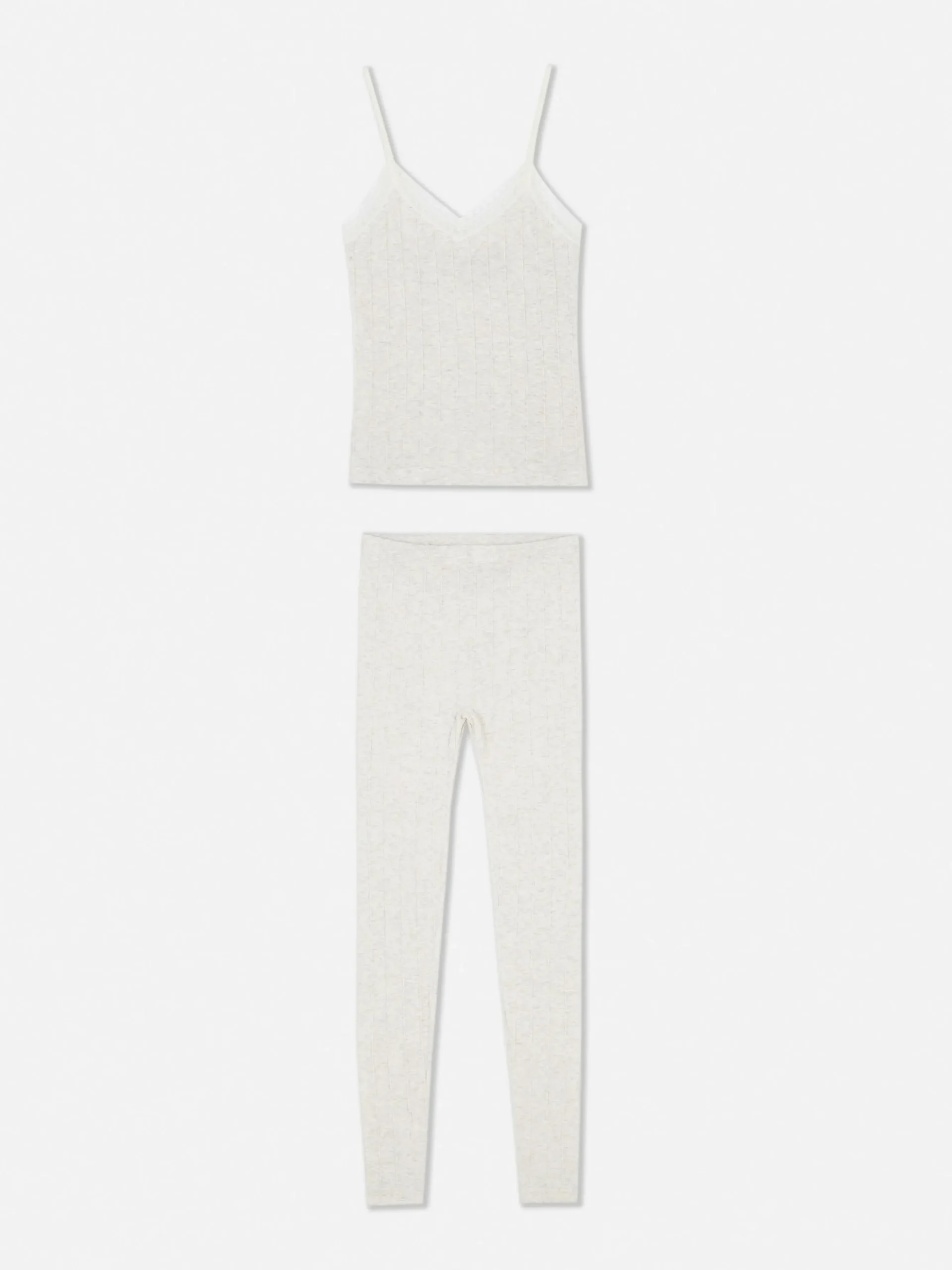 Schlafanzug Mit Trägertop Und Leggings