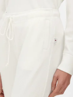 Schlafanzug-Jogginghose Mit Waffelmuster