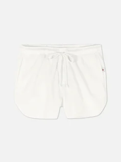 Schlafanzugshorts Mit Mikrowaffelstruktur