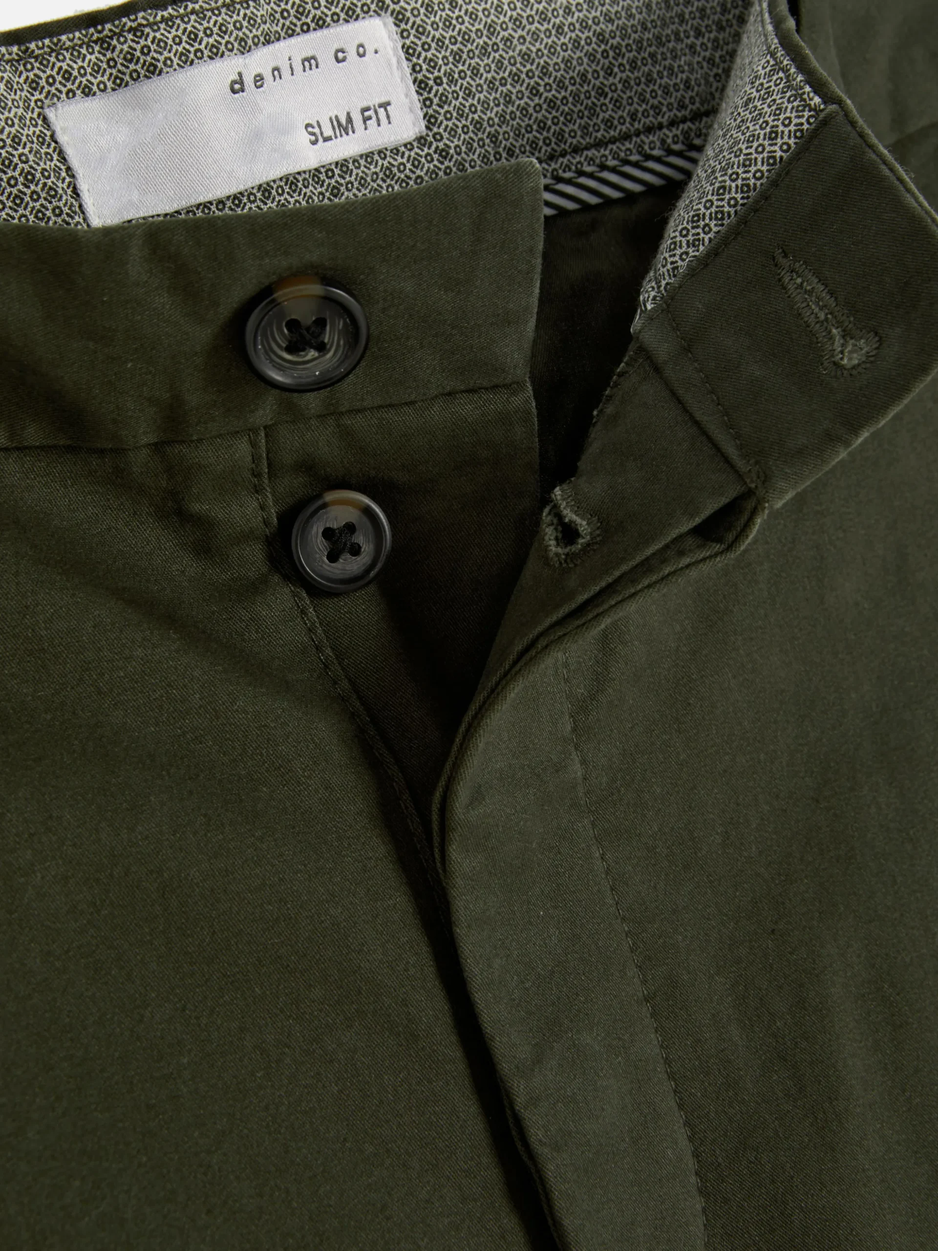 Schmale Stretch-Chinohose