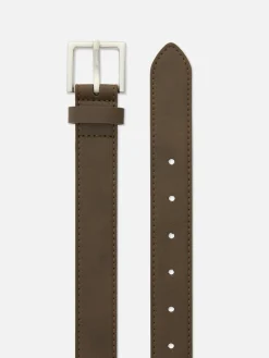 Schmaler Kunstledergürtel