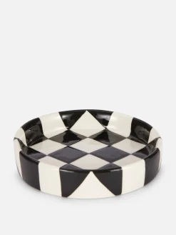 Schmuckablage Mit Karomuster