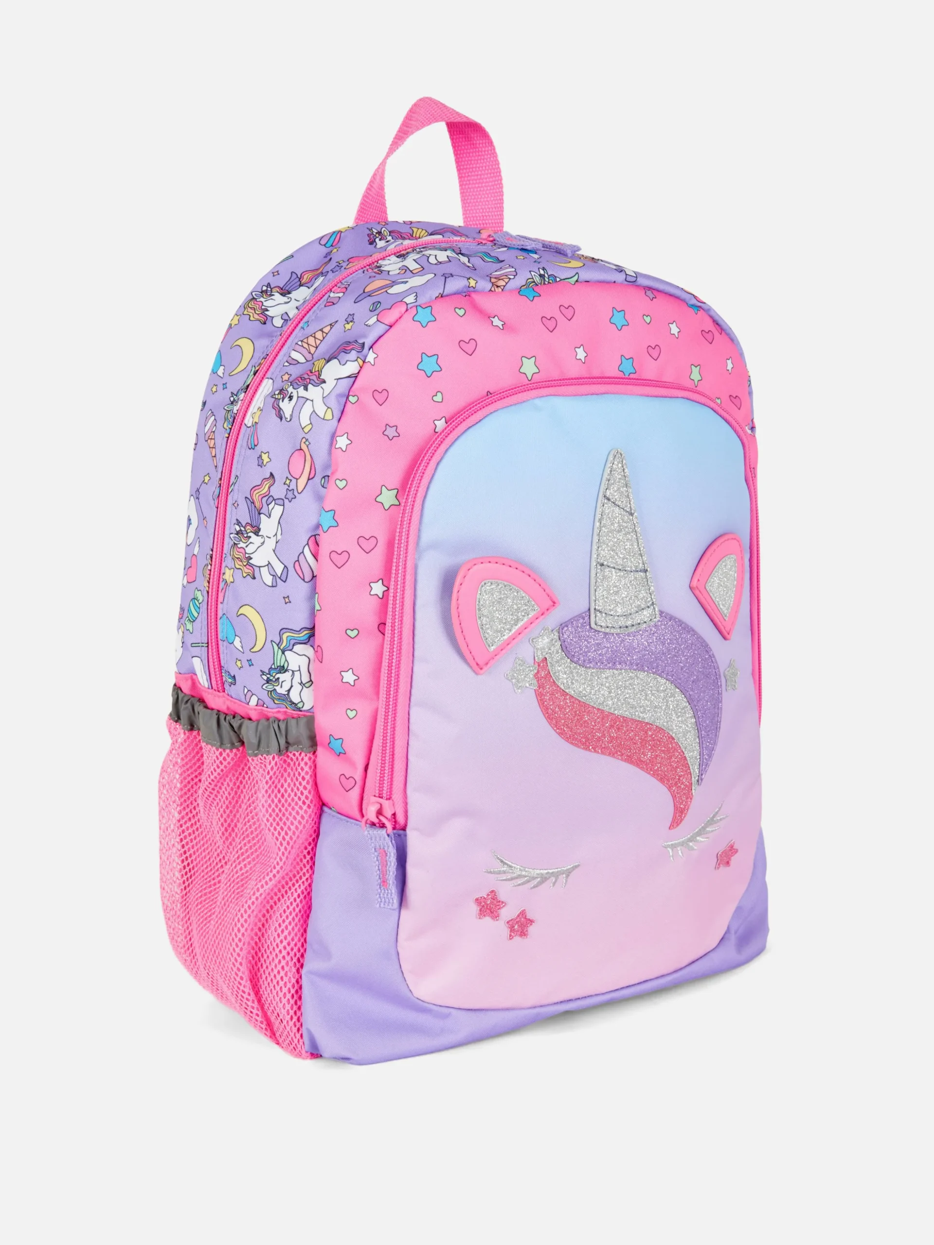 Schulrucksack Mit 3D-Einhorn-Design