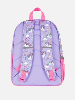 Schulrucksack Mit 3D-Einhorn-Design