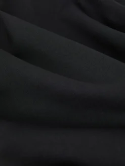 Schwarze Essential-Kopfkissenbezüge, 2er-Pack