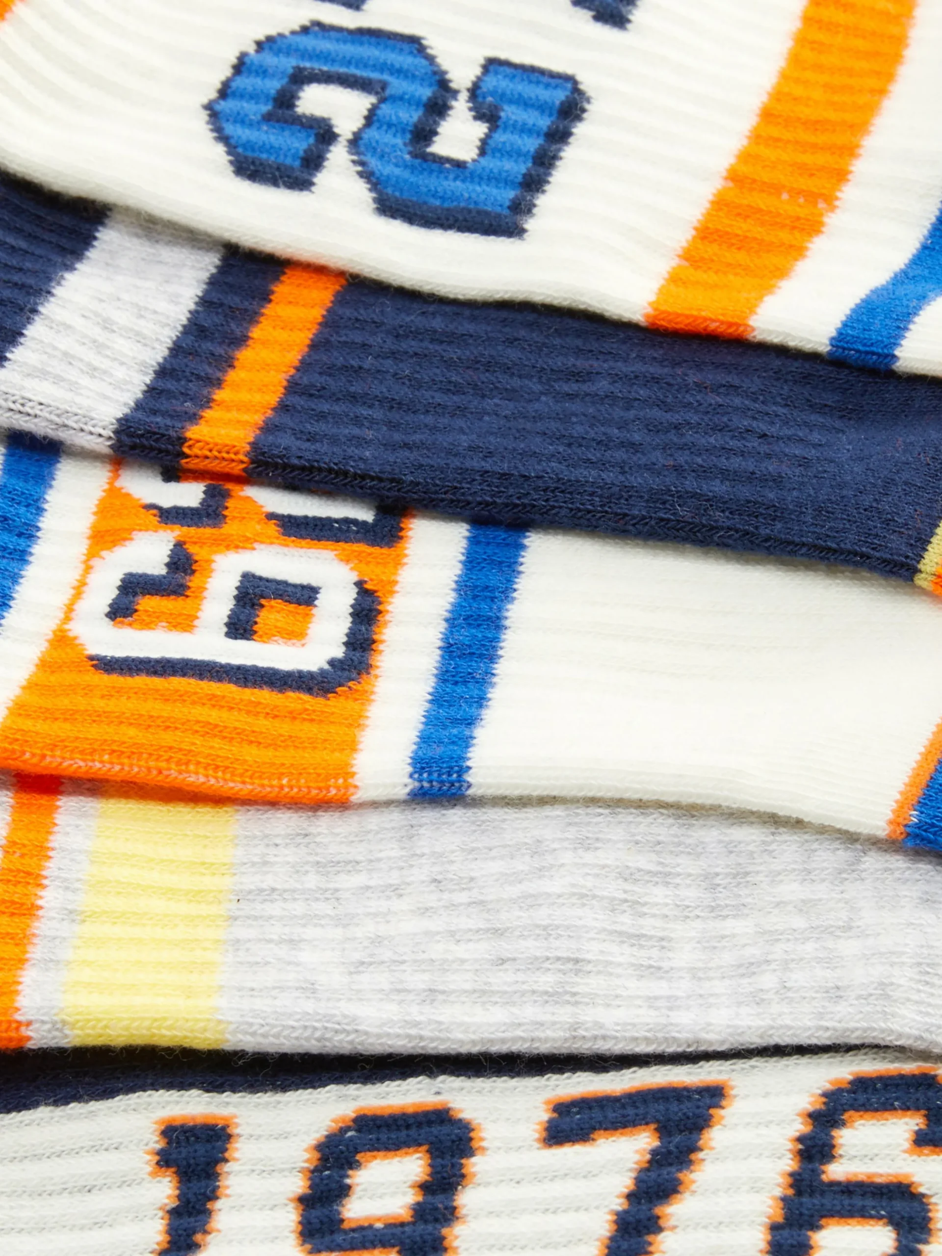 Söckchen Mit College-Print, 5er-Pack