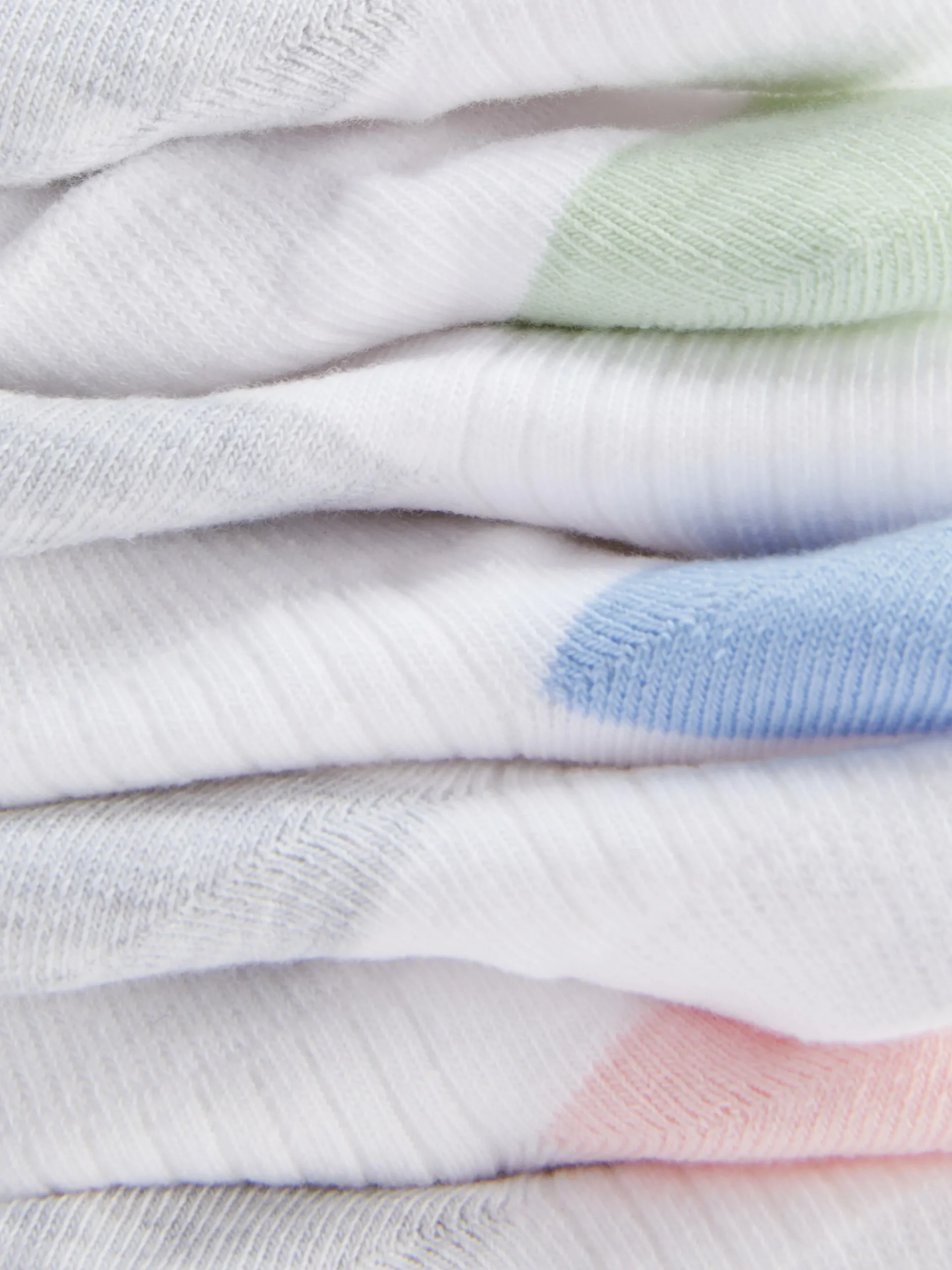 Söckchen Mit Kontrasteinsatz, 7er-Pack