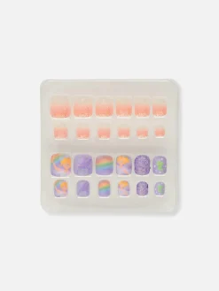 Selbstklebende Kunstnägel Mit Feendesign