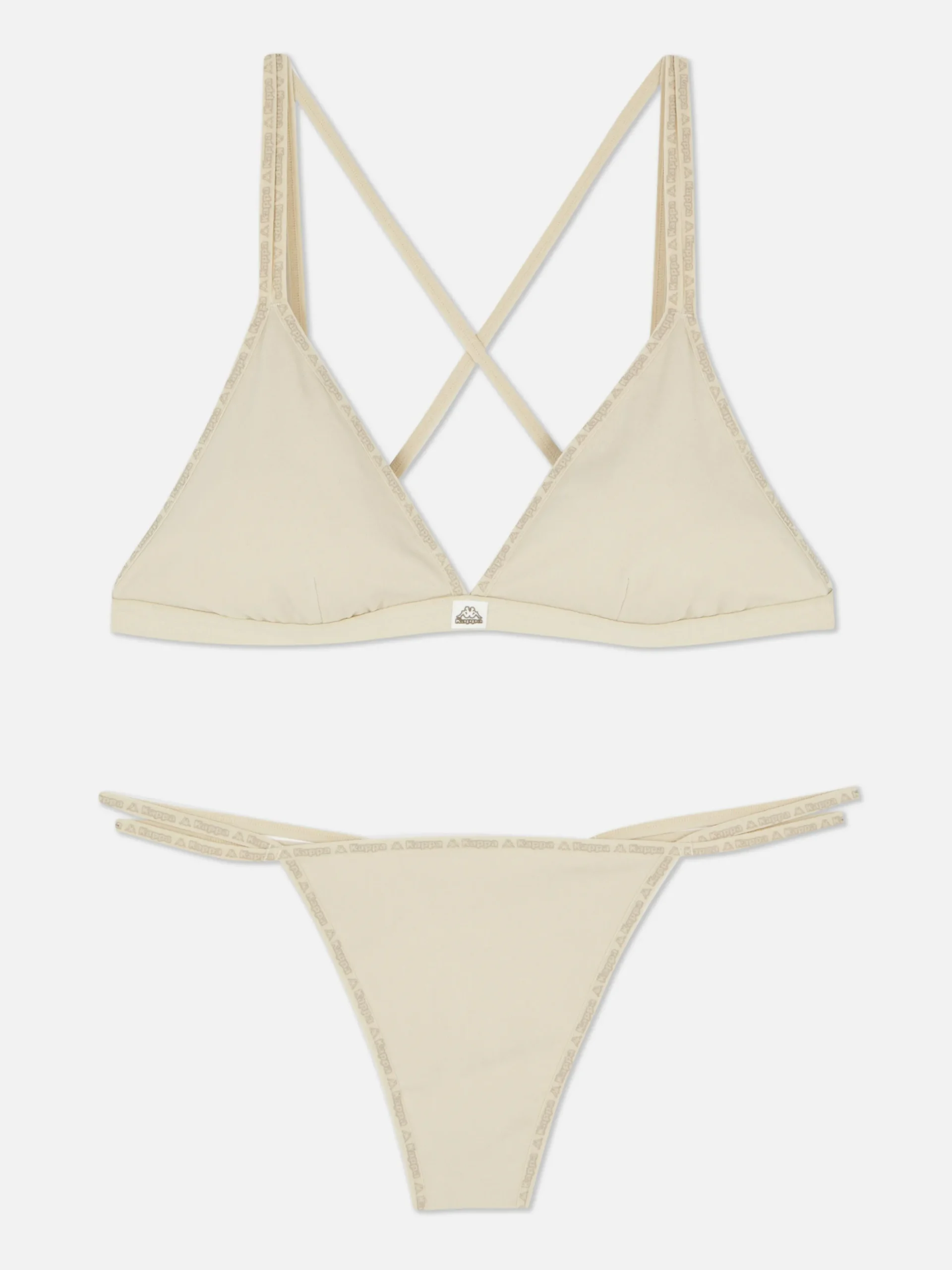Set Aus Nahtlosem Bralette-BH Und Tanga