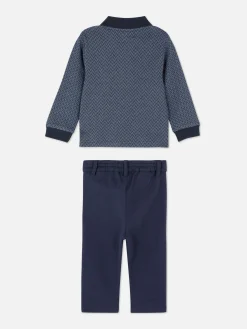 Set Aus Poloshirt Und Hose