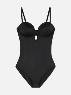 Shapewear-Body Mit Körbchen Und Tiefem Ausschnitt