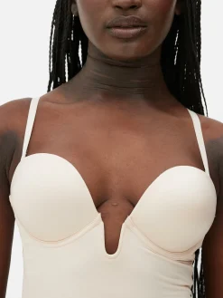 Shapewear-Body Mit Körbchen Und Tiefem Ausschnitt