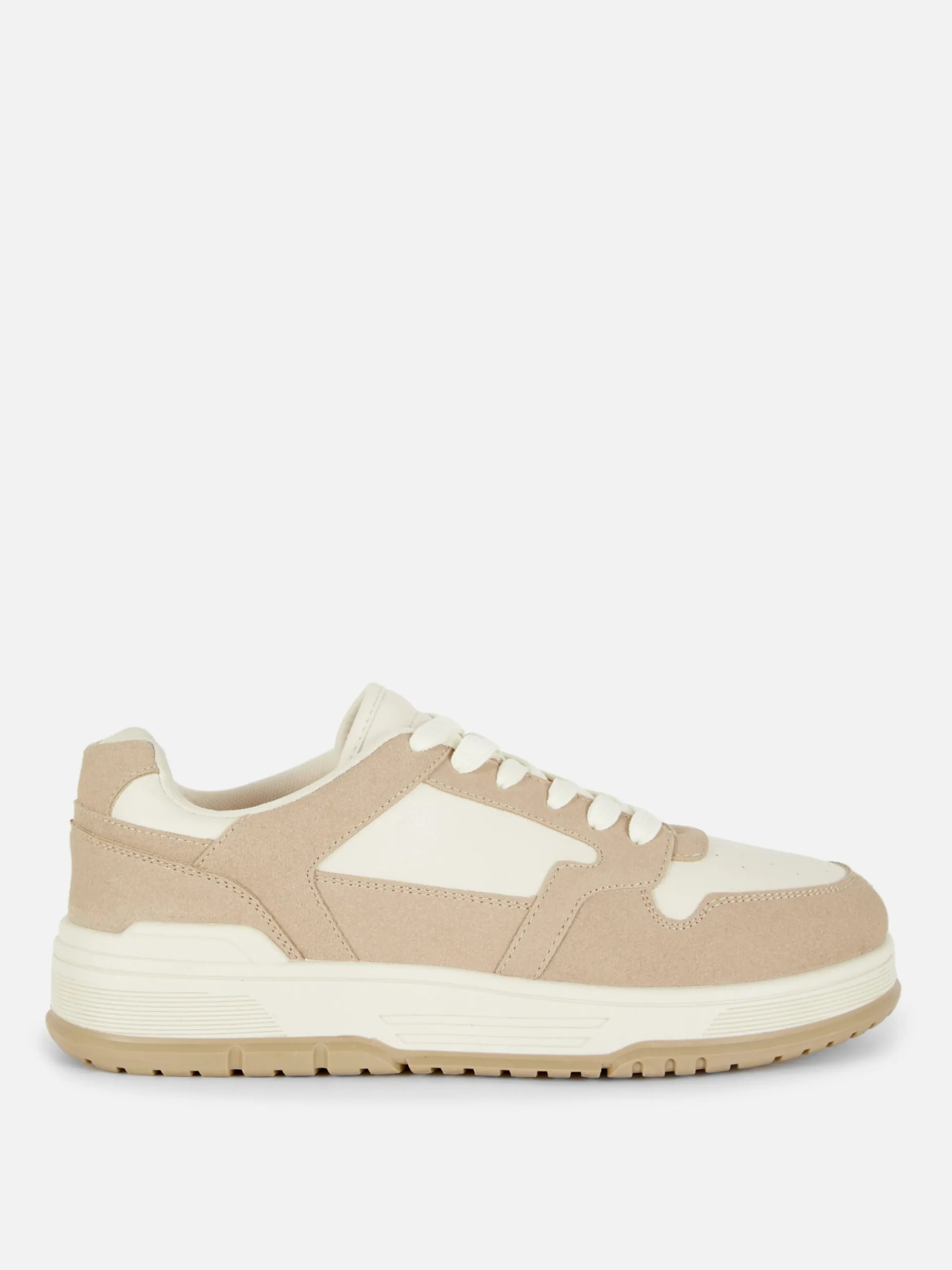 Skater-Sneaker Mit Dicker Sohle Und Einsätzen