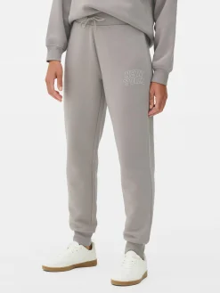 Skinny-Fit-Jogginghose Mit Grafik