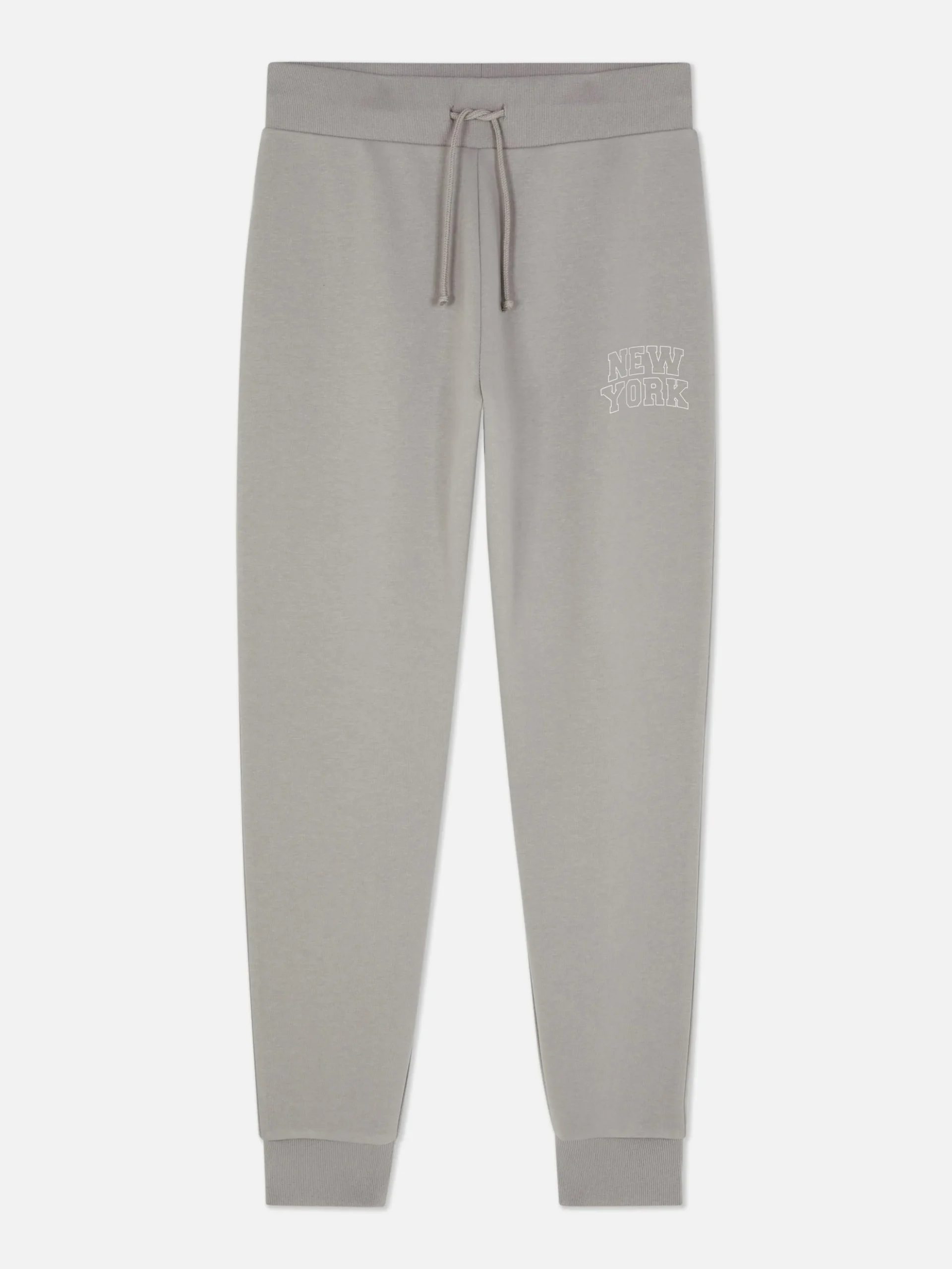 Skinny-Fit-Jogginghose Mit Grafik