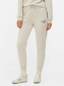 Skinny-Fit-Jogginghose Mit Grafik