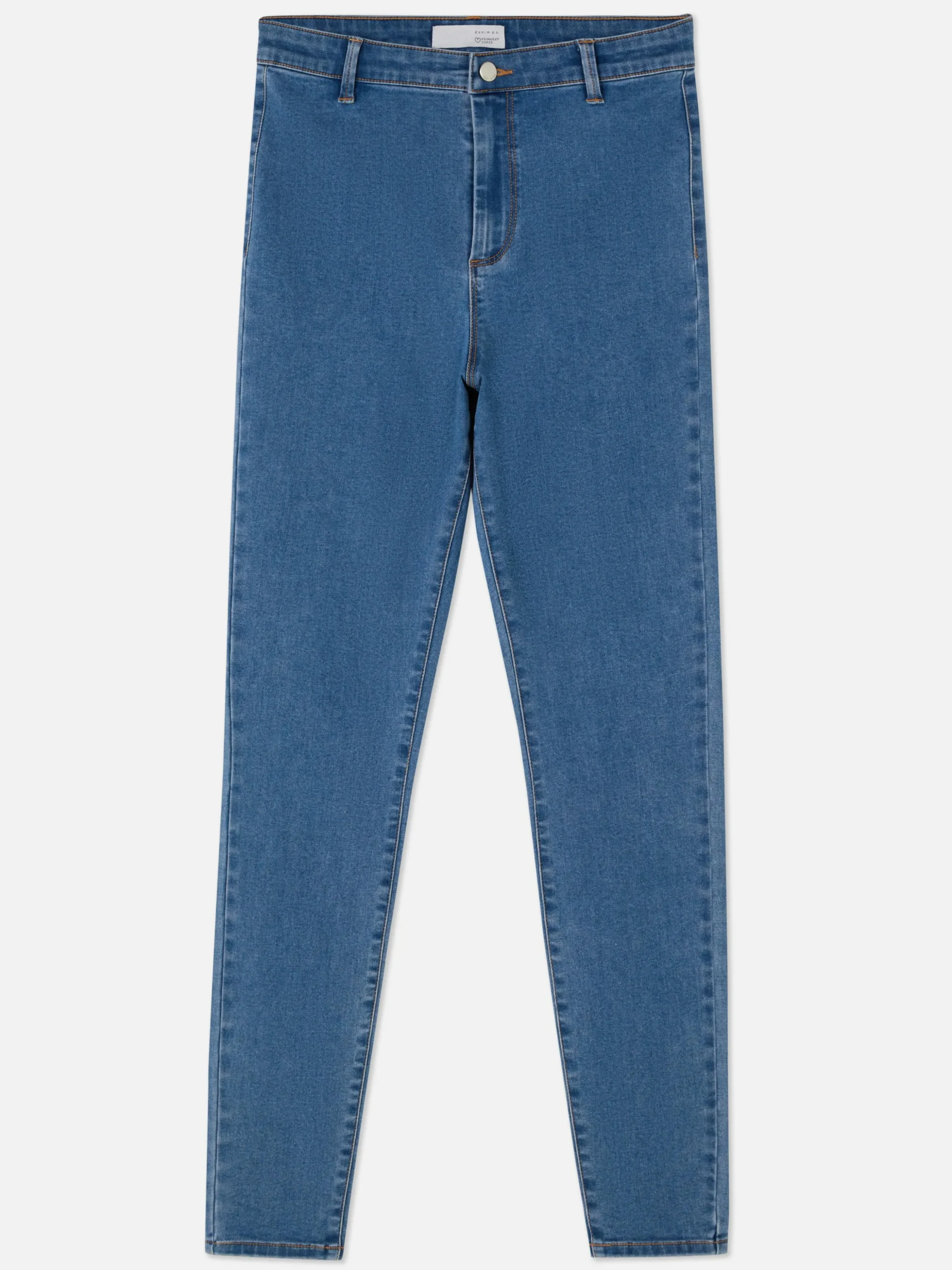 Skinny-Jeans Mit Mittelhohem Bund