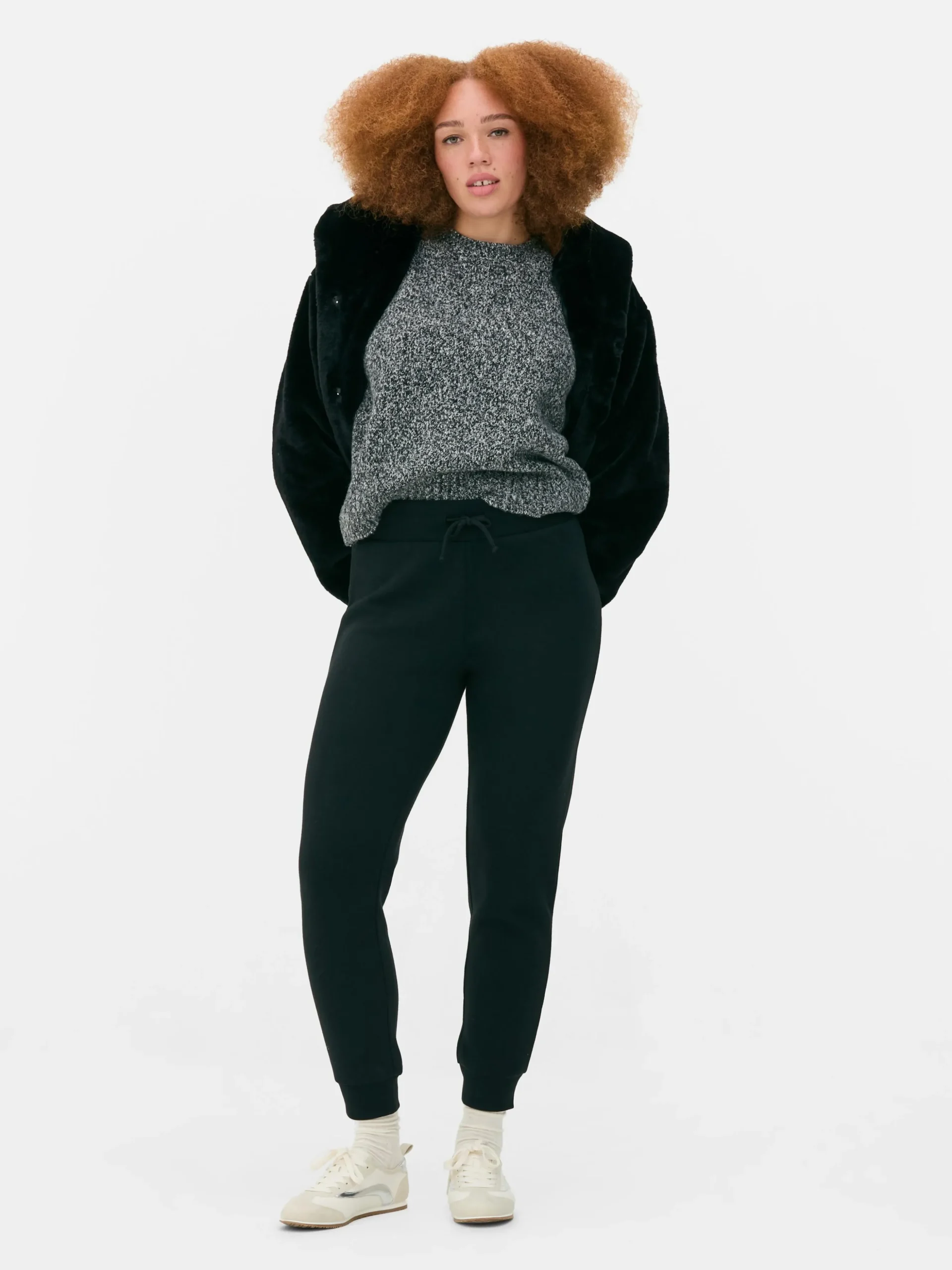 Skinny-Jogginghose Mit Kordelzug