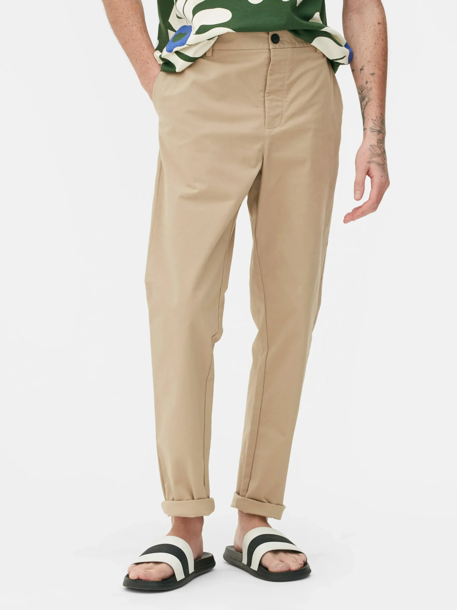 Slim Fit Stretch-Chinos