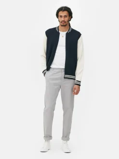 Slim-Fit-Chinohose Mit Stretchanteil