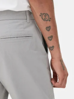 Slim-Fit-Chinohose Mit Stretchanteil