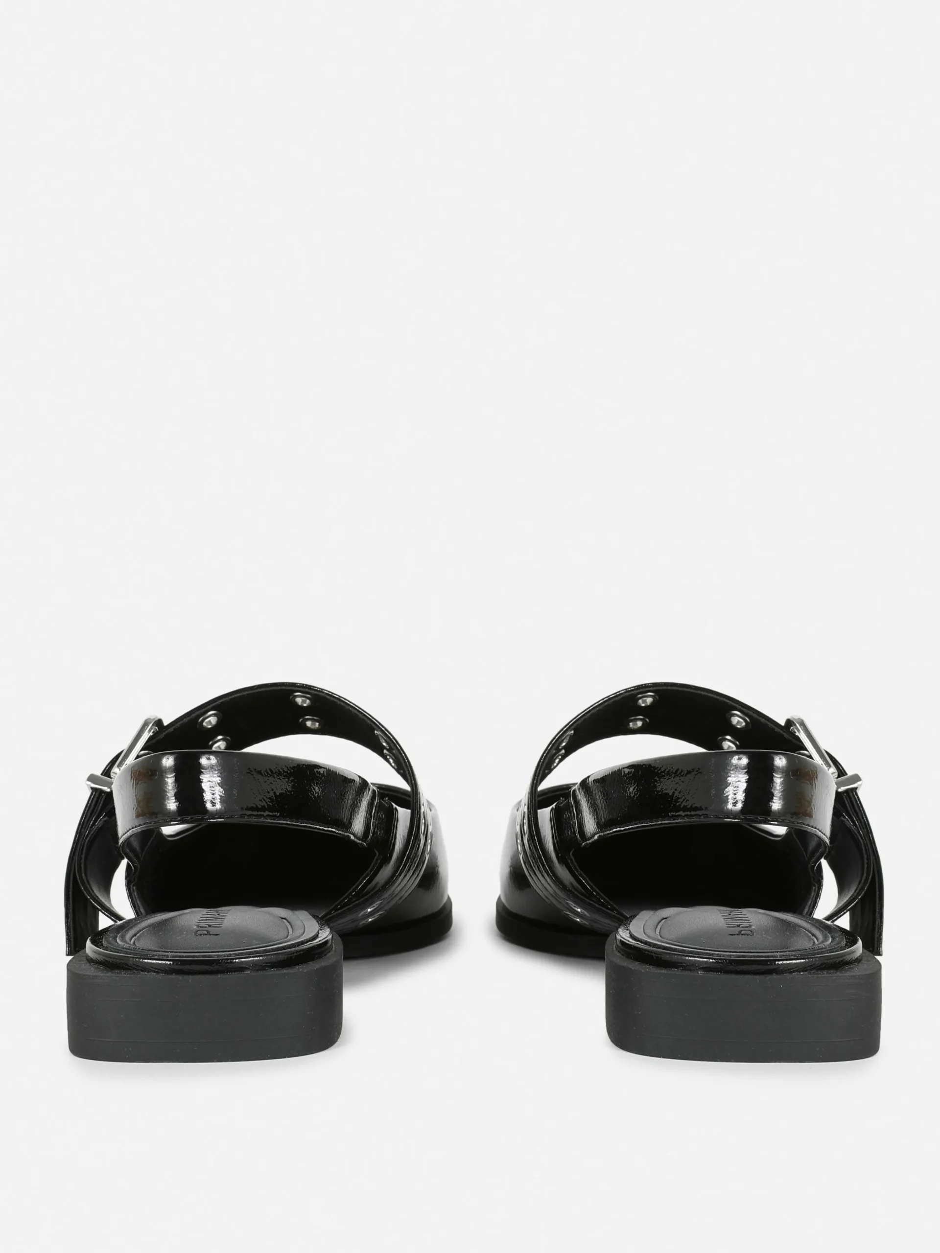 Slingback-Ballerinas Mit Schnalle