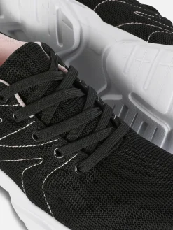 Sneaker Mit Dicker Mesh-Sohle