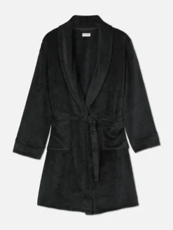 Soft-Touch-Bademantel