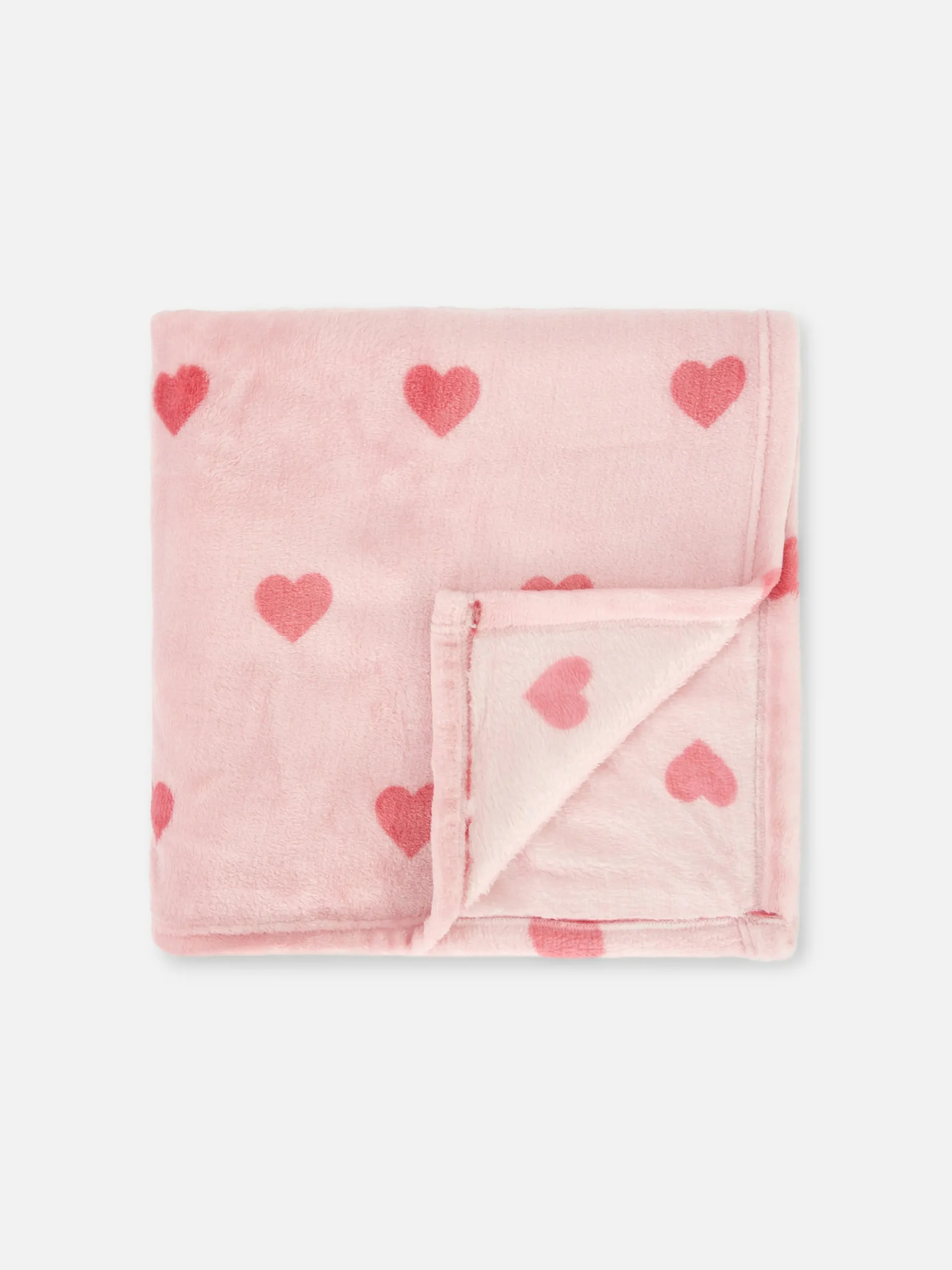 Soft-Touch-Überwurf Mit Herzmuster