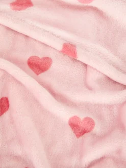 Soft-Touch-Überwurf Mit Herzmuster