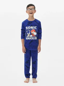 „Sonic The Hedgehog“ Schlafanzug Mit T-Shirt Und Hose