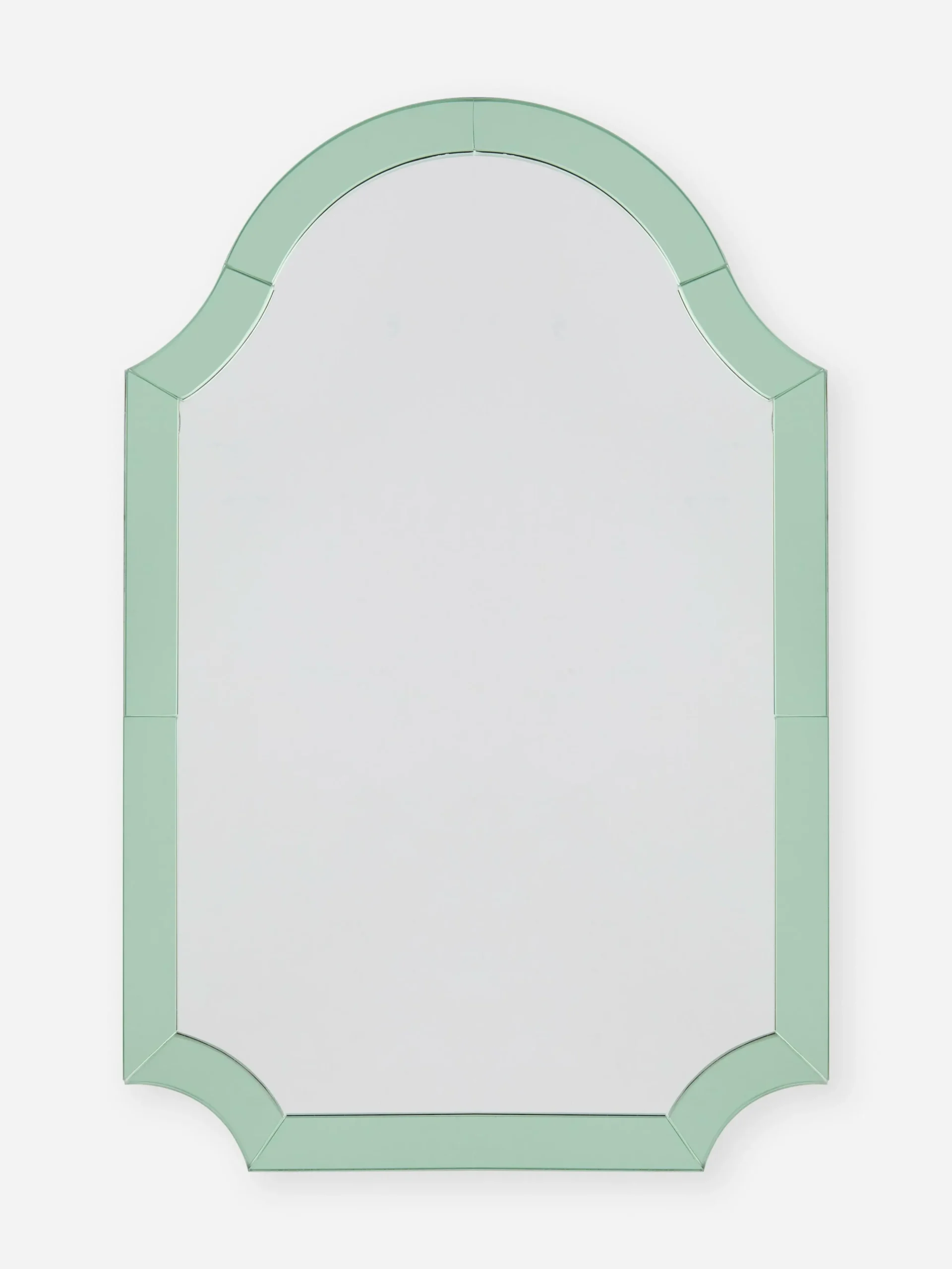 Spiegel Mit Kontrastrahmen Aus Glas