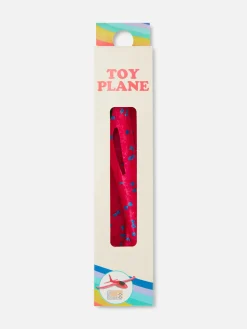 Spielzeugflugzeug Und Aufkleber Im Set