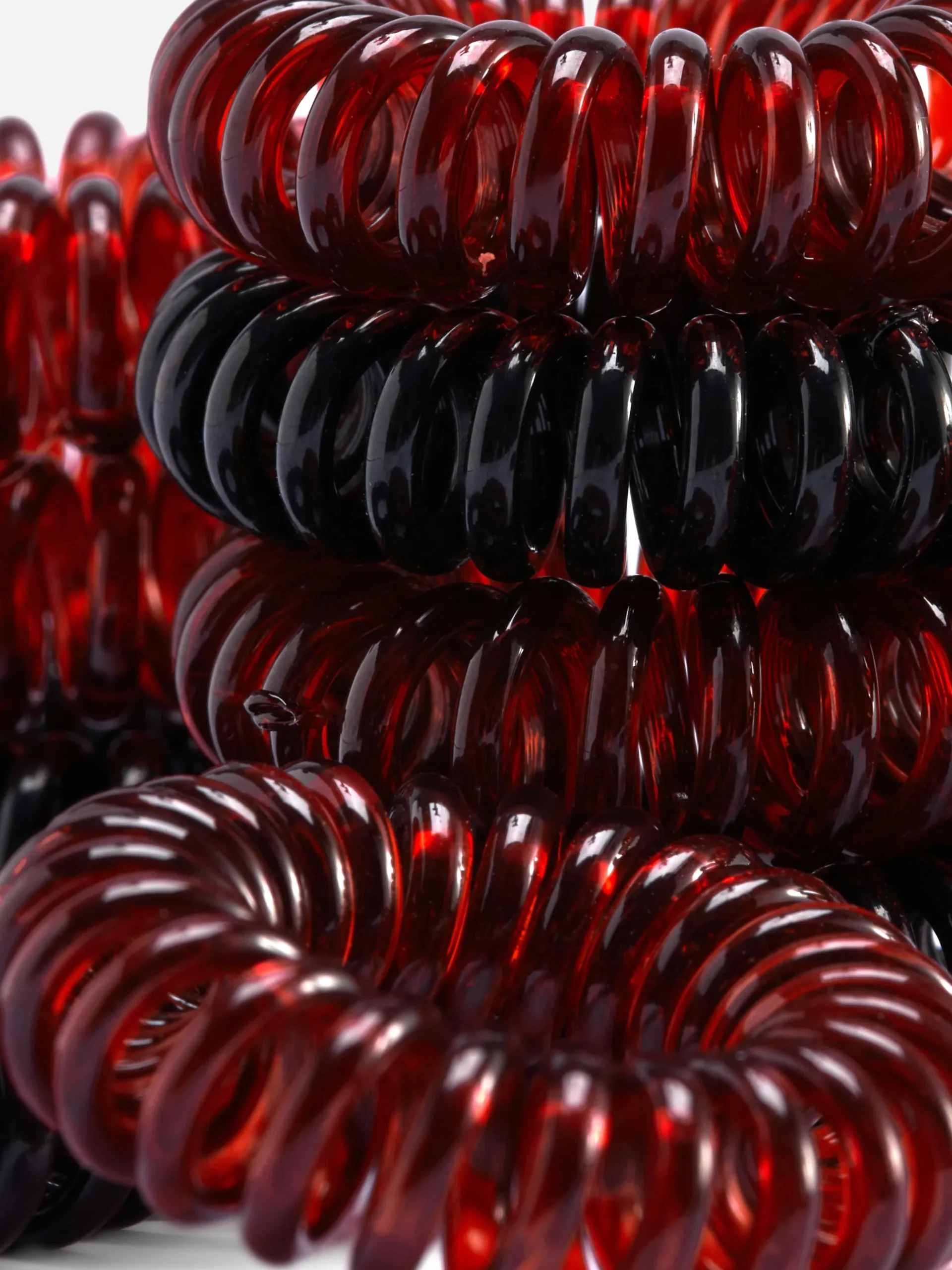 Spiralhaargummis, 12er-Pack