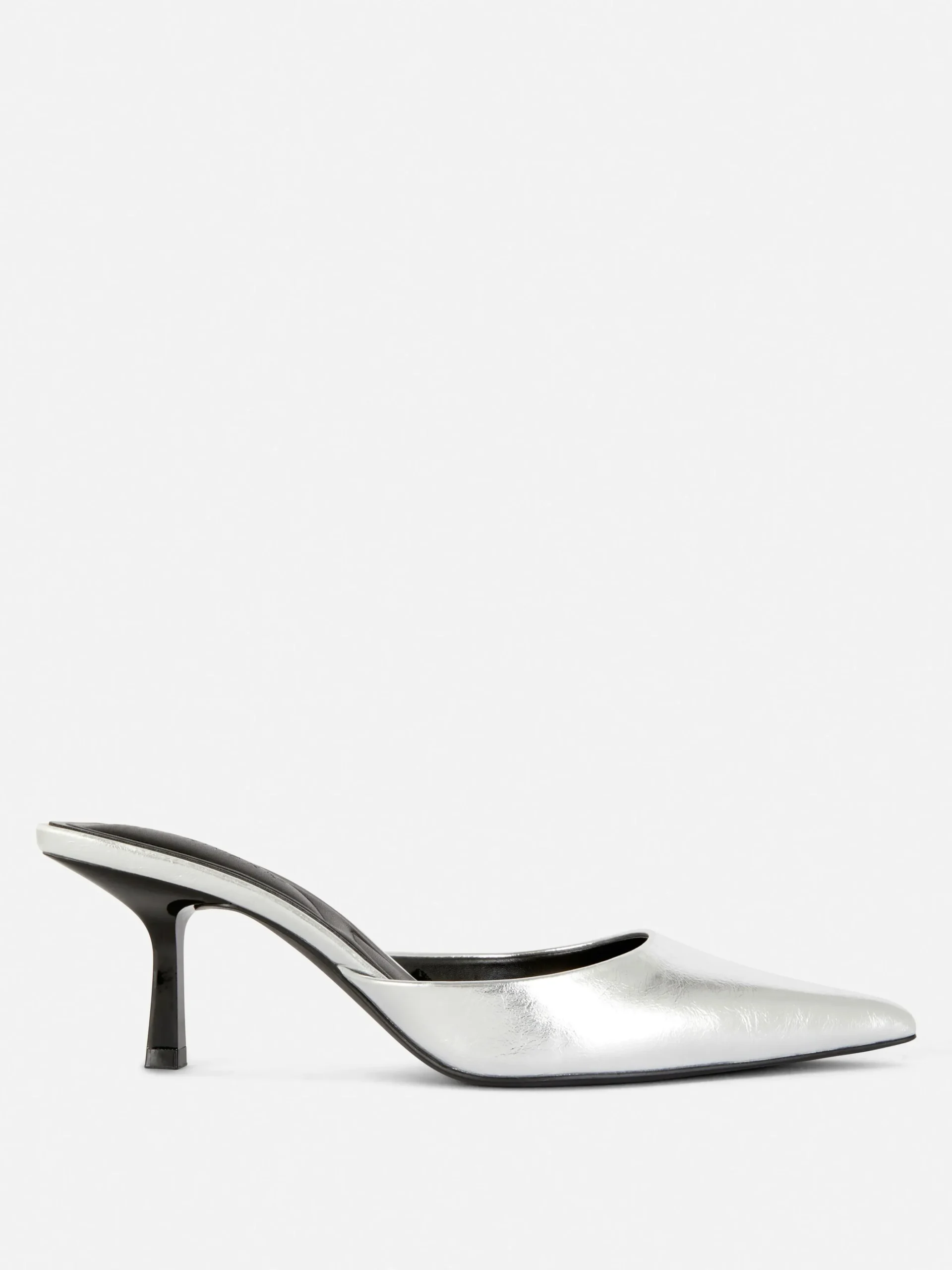 Spitze Mules Mit Absatz