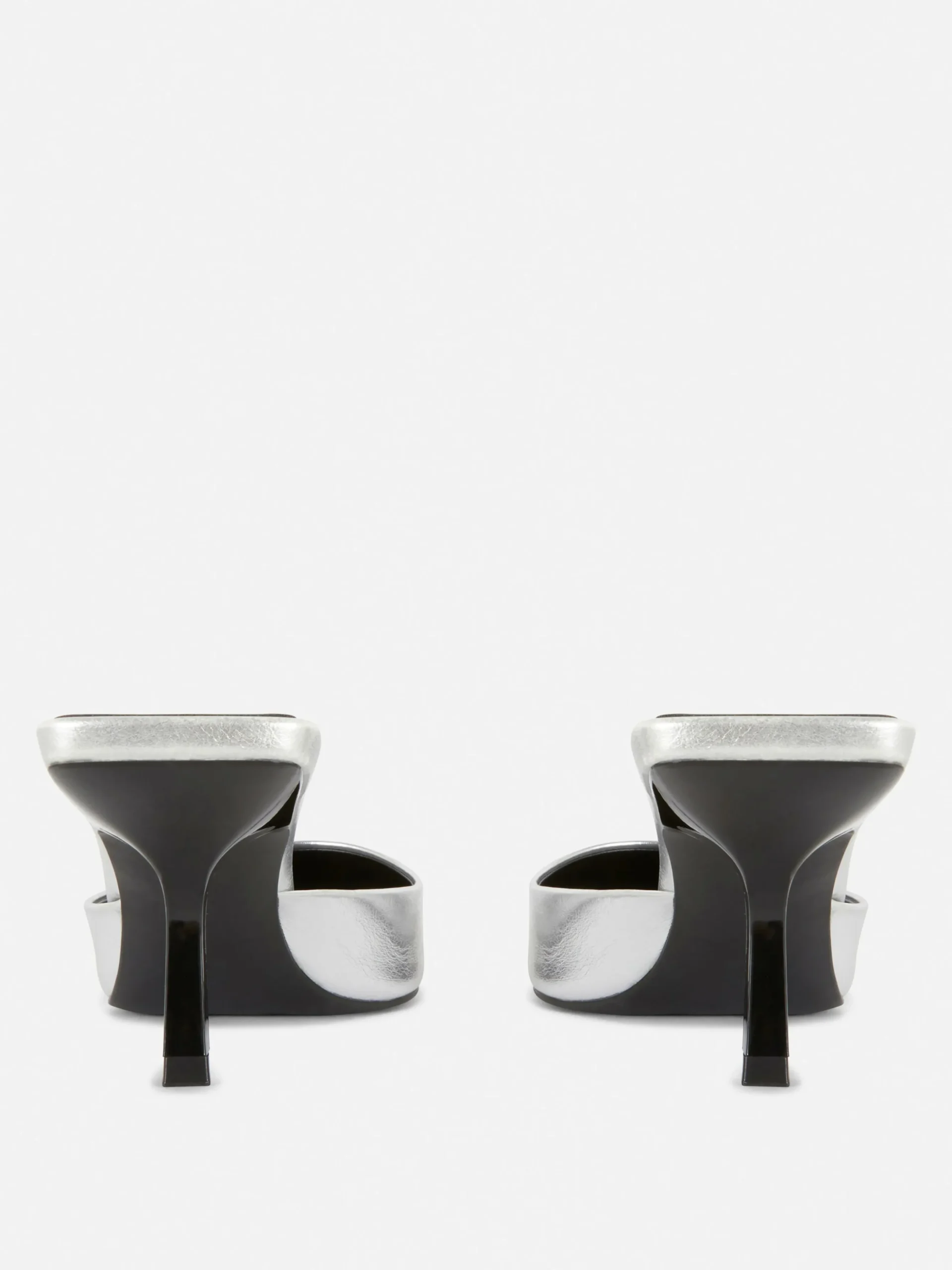 Spitze Mules Mit Absatz