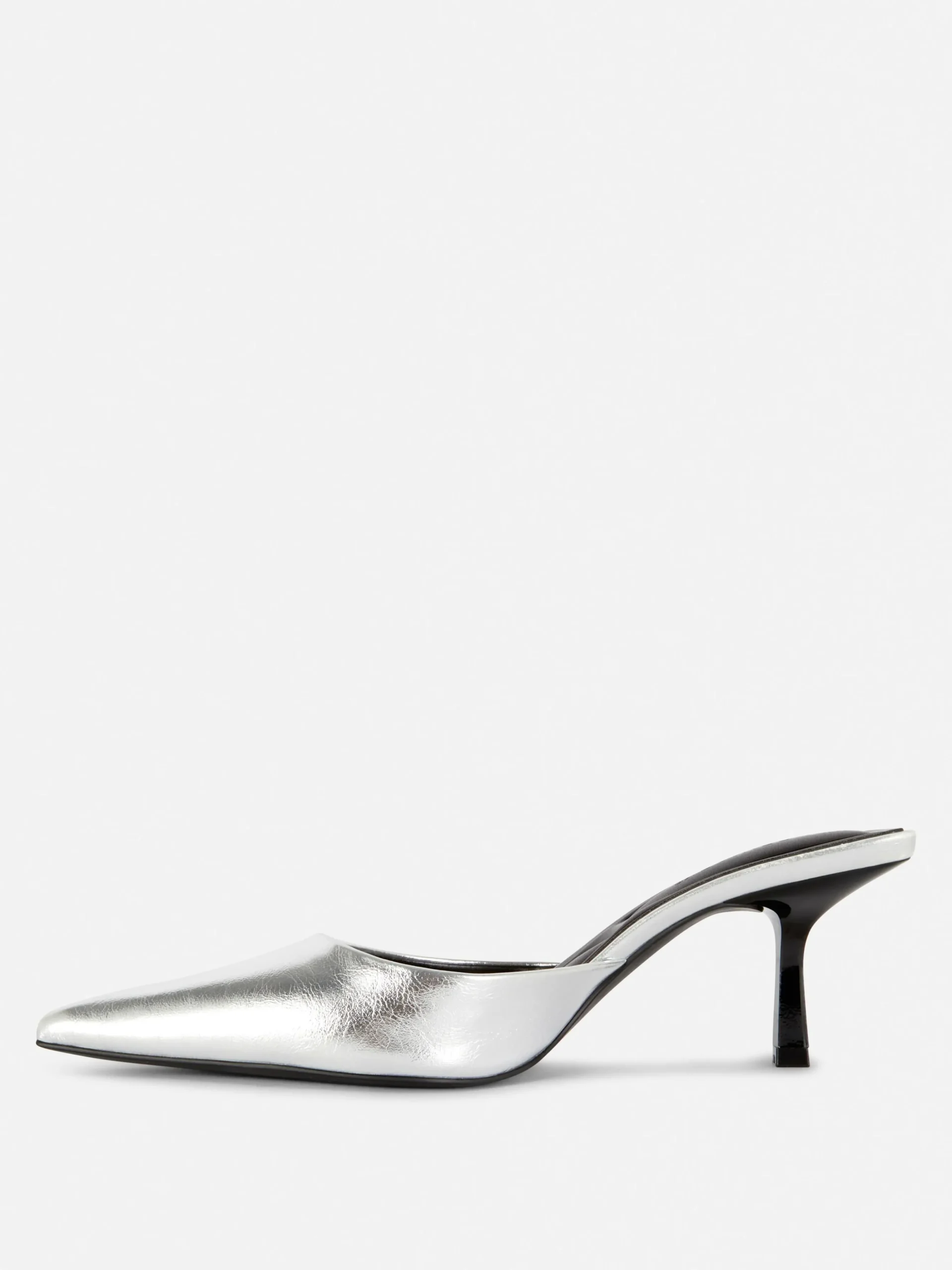 Spitze Mules Mit Absatz