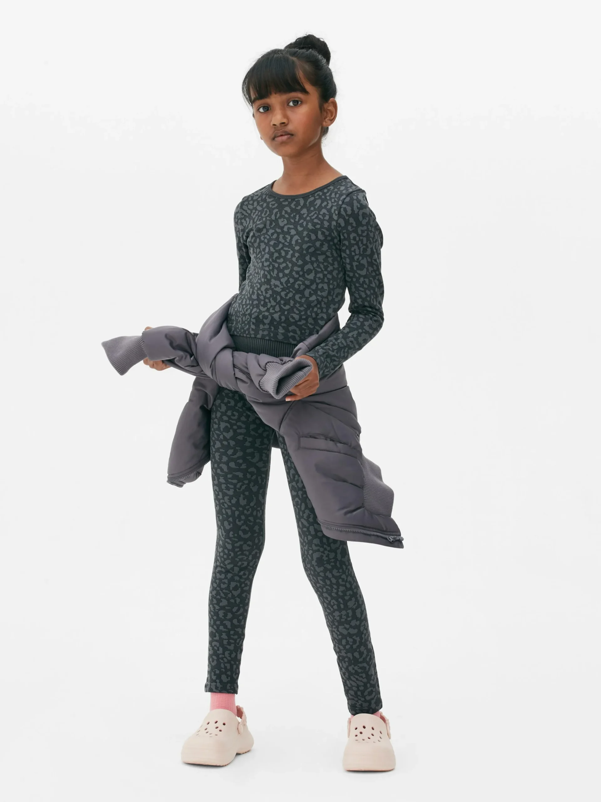 Sportliches Top Mit Leopardenmuster