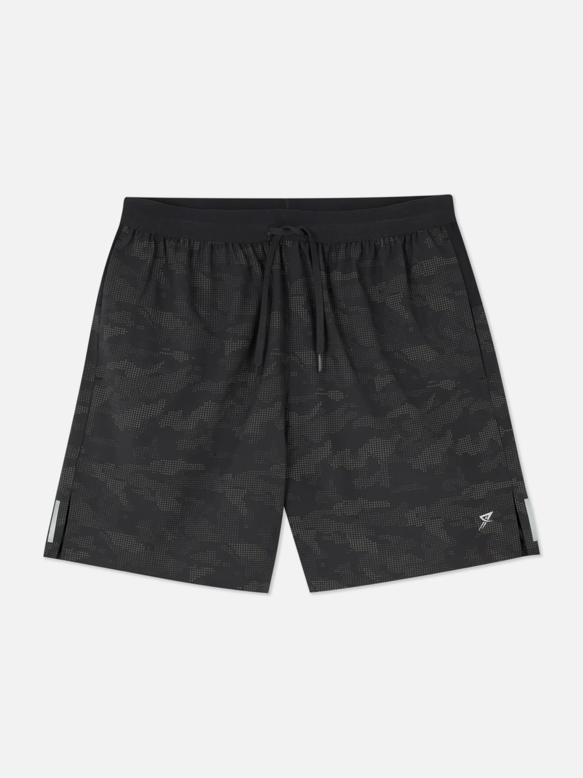 Sportshorts Mit Reflektierendem Muster
