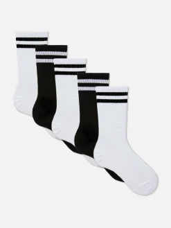 Sport-Socken, 5er-Pack