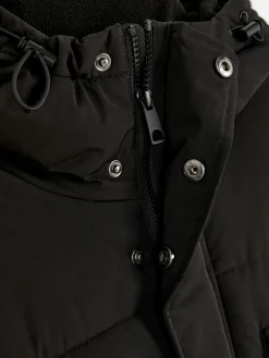 Steppparka Mit Kapuze