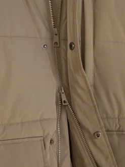 Steppparka Mit Kapuze