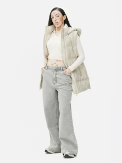 Steppweste Mit Kapuze