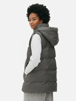 Steppweste Mit Kapuze