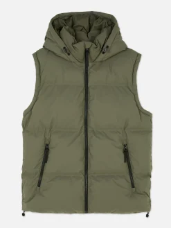 Steppweste Mit Kapuze