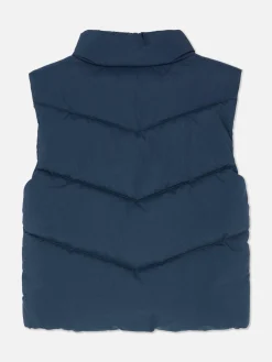 Steppweste Mit Reißverschluss