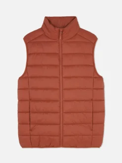 Steppweste Mit Reißverschluss